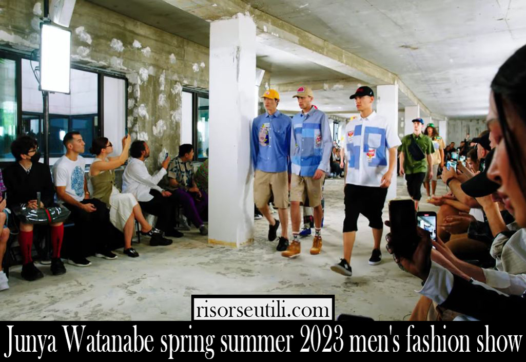 Junya Watanabe spring summer 2023 mens fashion show