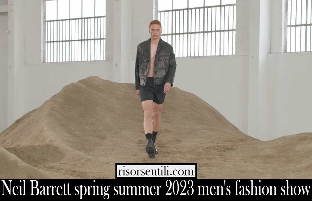 Neil Barrett spring summer 2023 mens fashion show