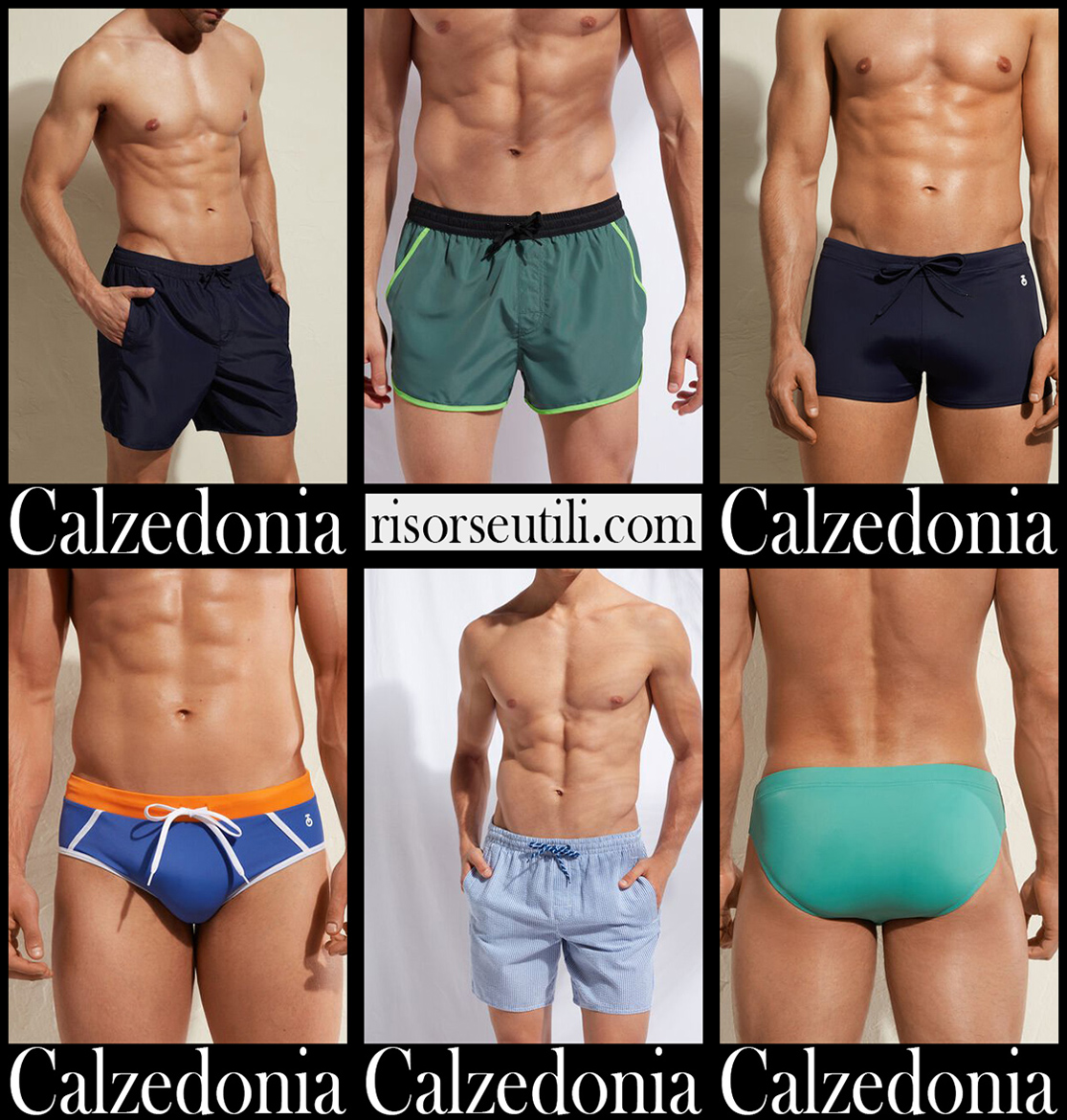 New arrivals Calzedonia swimwear 2022 mens swimwear