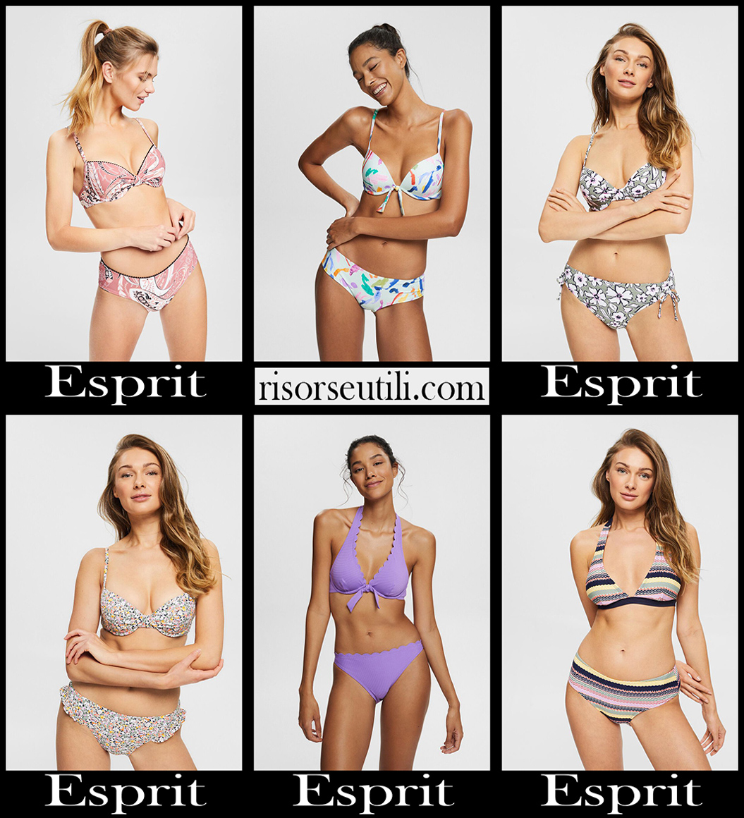 New arrivals Esprit bikinis 2022 womens swimwear
