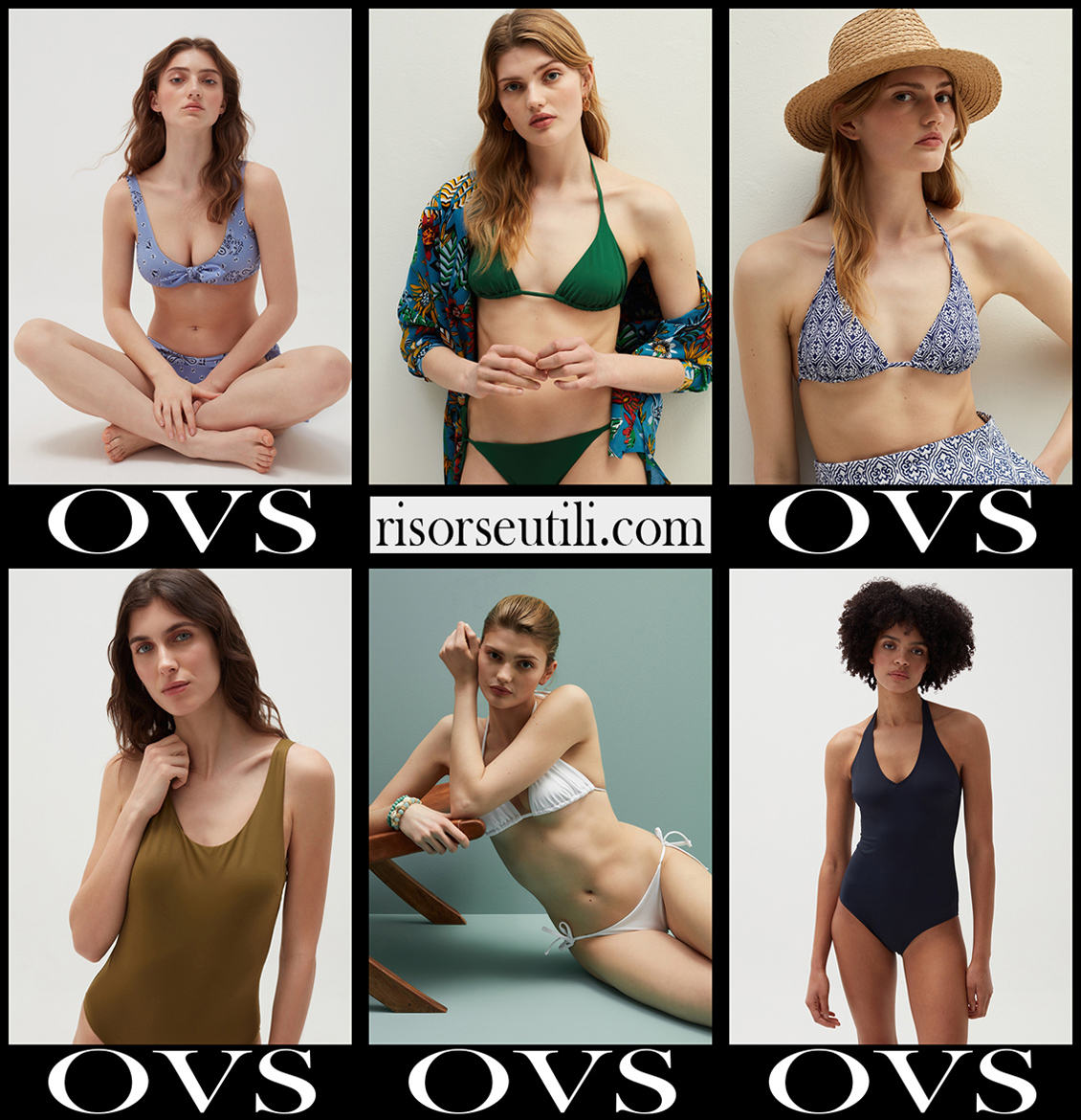 New arrivals OVS bikinis 2022 womens swimwear