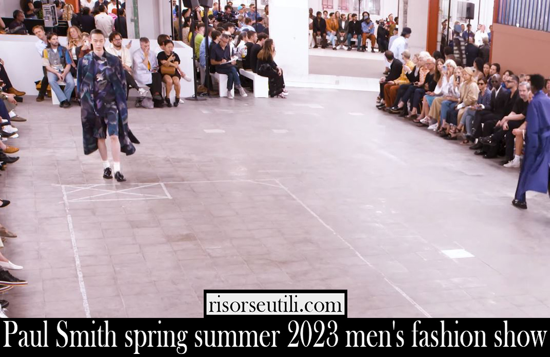 Paul Smith spring summer 2023 mens fashion show