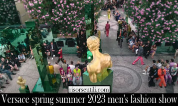 Versace spring summer 2023 men’s fashion show