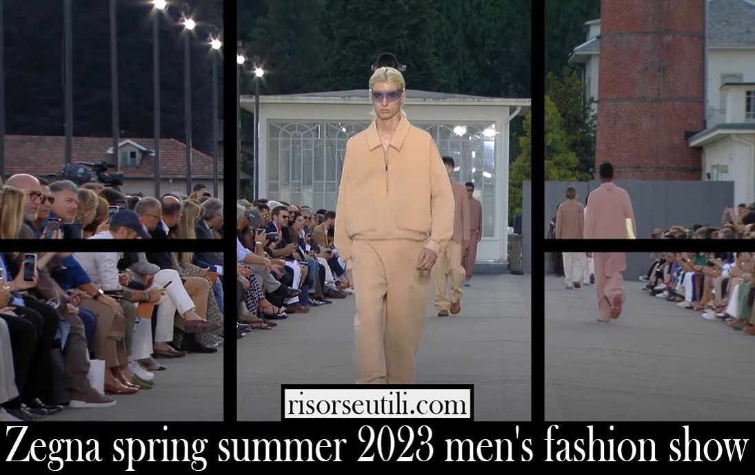 Zegna spring summer 2023 mens fashion show