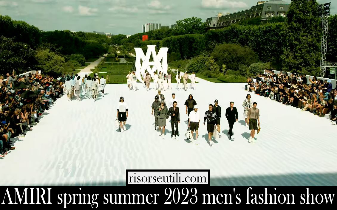 AMIRI spring summer 2023 mens fashion show