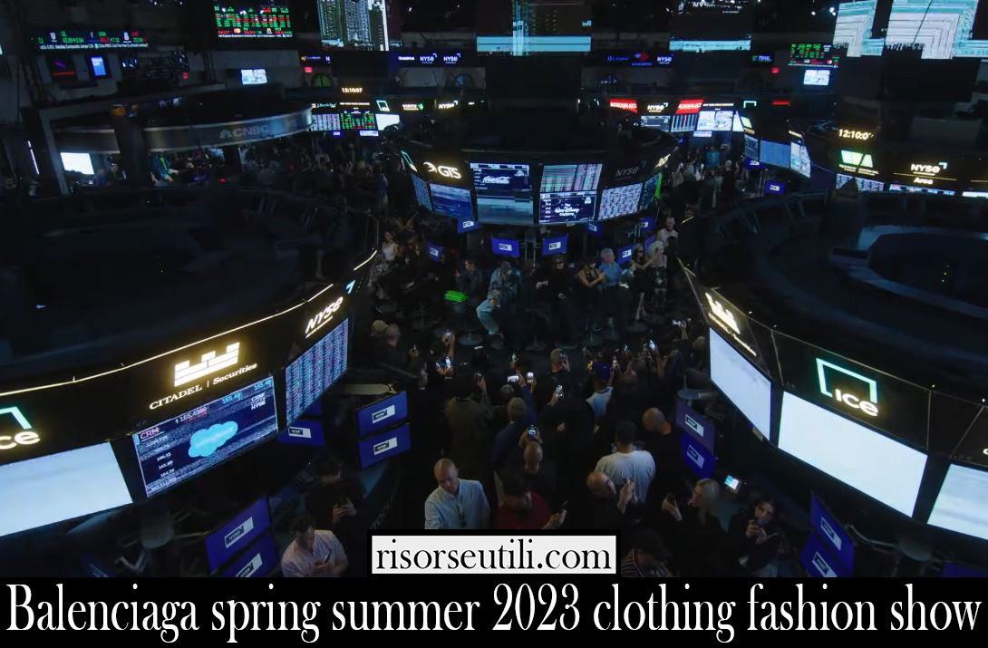 Balenciaga spring summer 2023 clothing fashion show