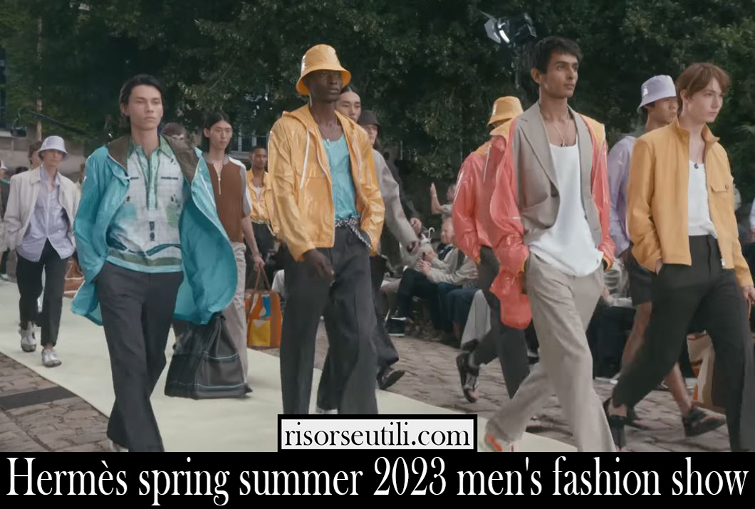 Hermes spring summer 2023 mens fashion show