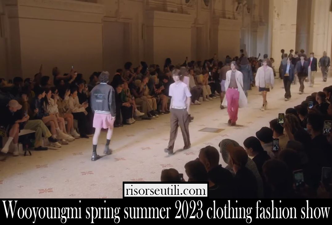 Wooyoungmi spring summer 2023 clothing fashion show