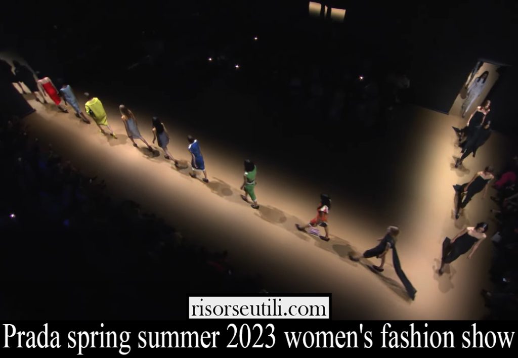 Prada spring summer 2023 women's fashion show