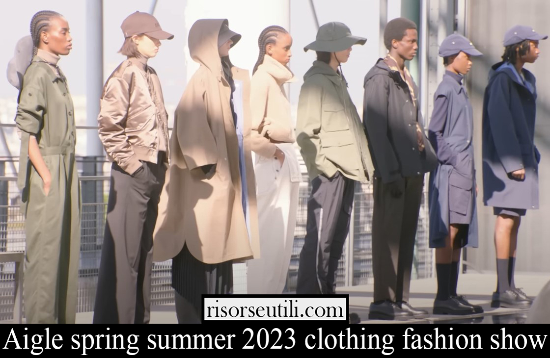 Aigle spring summer 2023 clothing fashion show