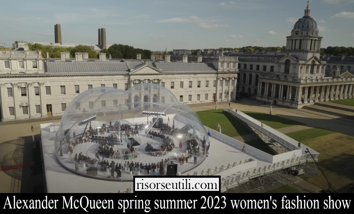 Alexander McQueen spring summer 2023 womens fashion show