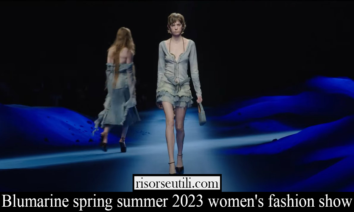 Blumarine spring summer 2023 womens fashion show