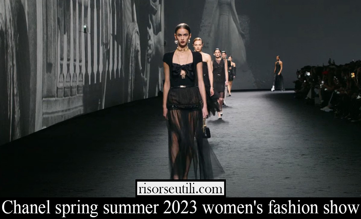 Chanel spring summer 2023 womens fashion show