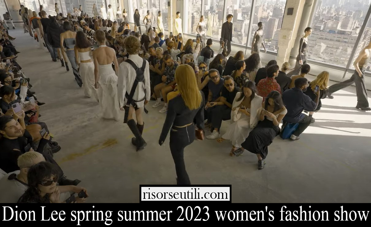 Dion Lee spring summer 2023 womens fashion show