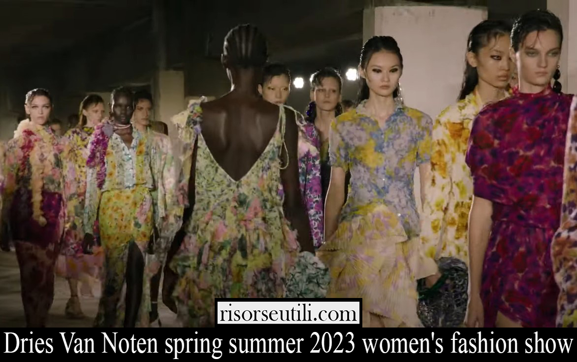Dries Van Noten spring summer 2023 womens fashion show