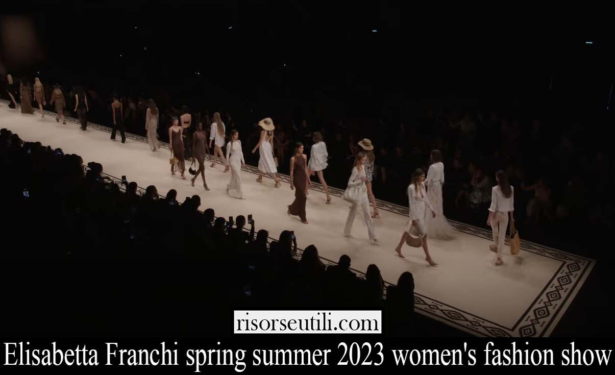 Elisabetta Franchi spring summer 2023 womens fashion show