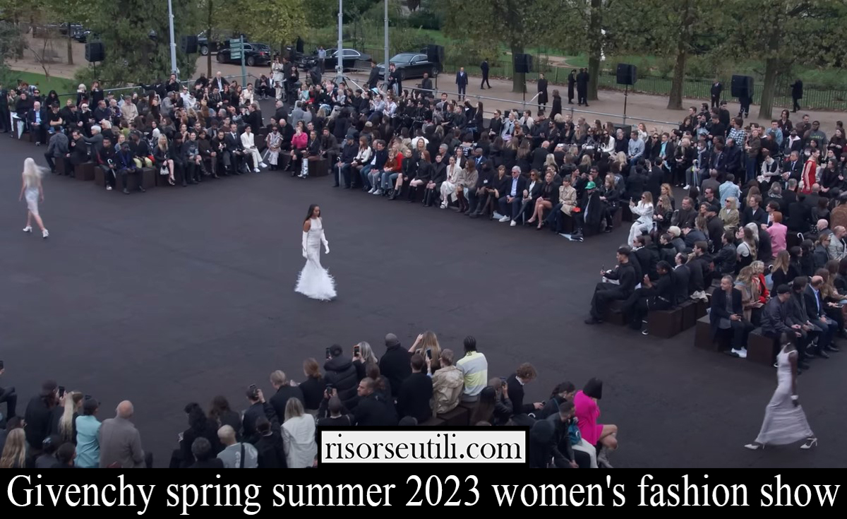 Givenchy spring summer 2023 womens fashion show