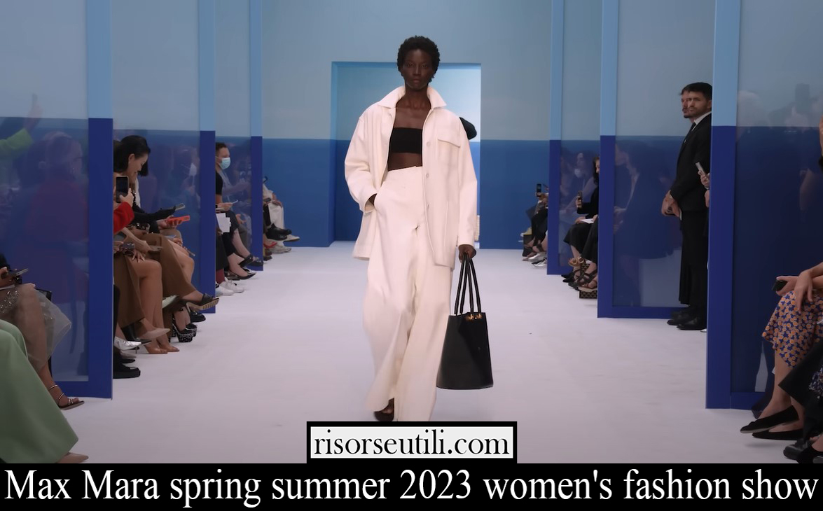 Max Mara spring summer 2023 womens fashion show