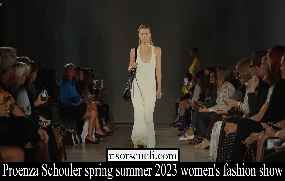 Proenza Schouler spring summer 2023 womens fashion show