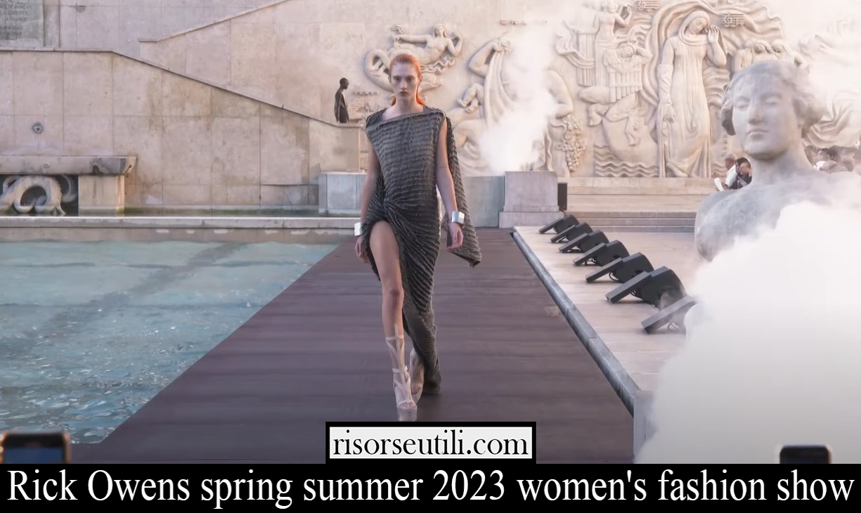 Rick Owens spring summer 2023 womens fashion show