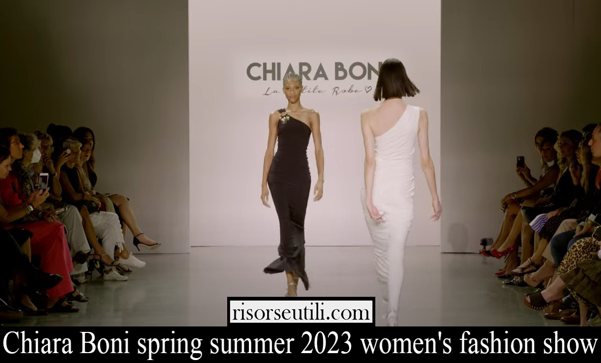 Chiara Boni spring summer 2023 womens fashion show