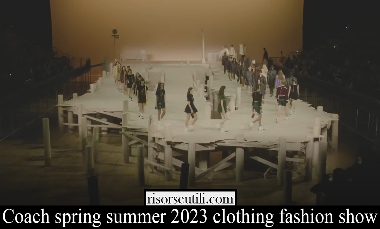 Coach spring summer 2023 clothing fashion show