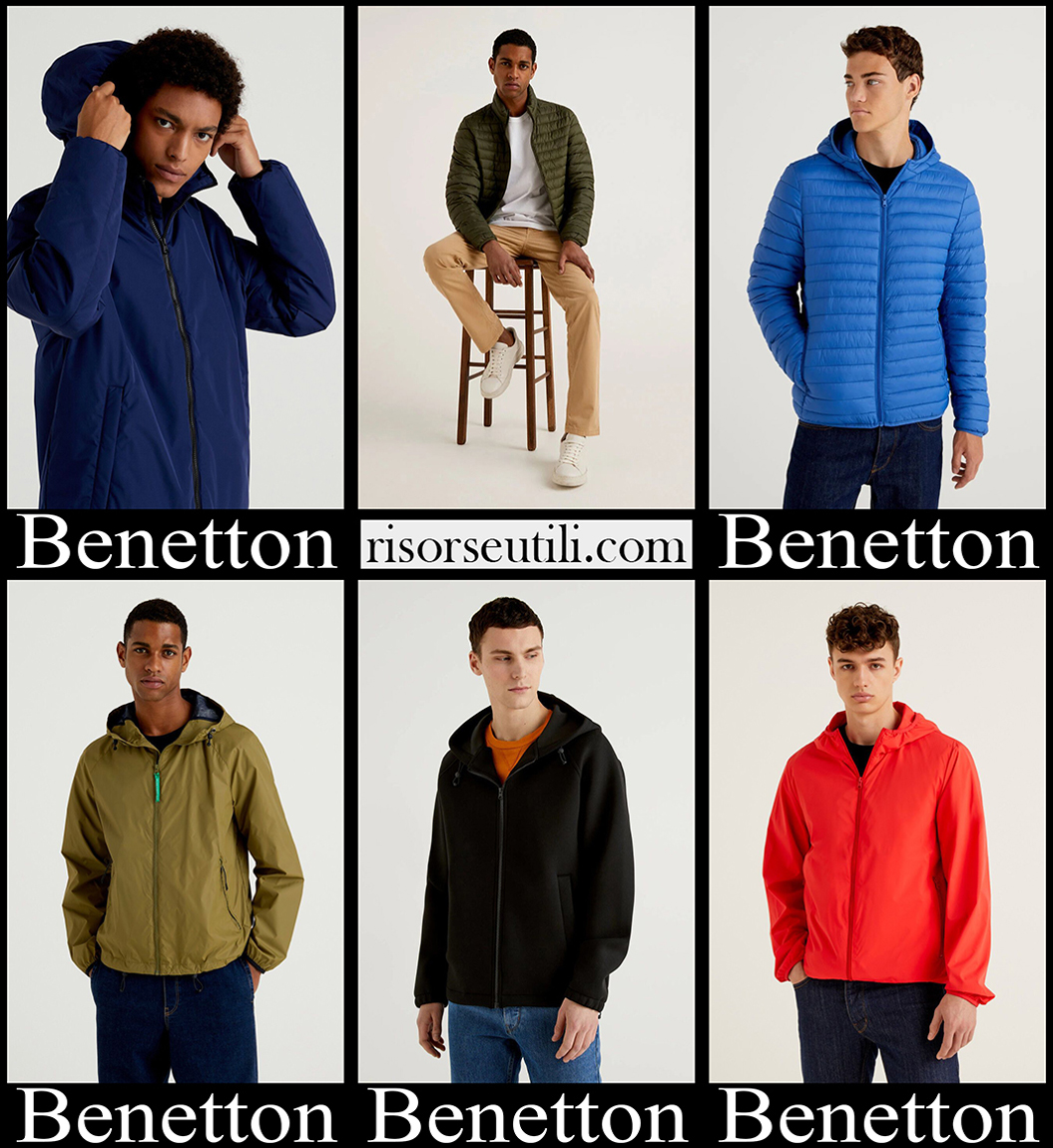 New arrivals Benetton jackets 2023 mens fashion