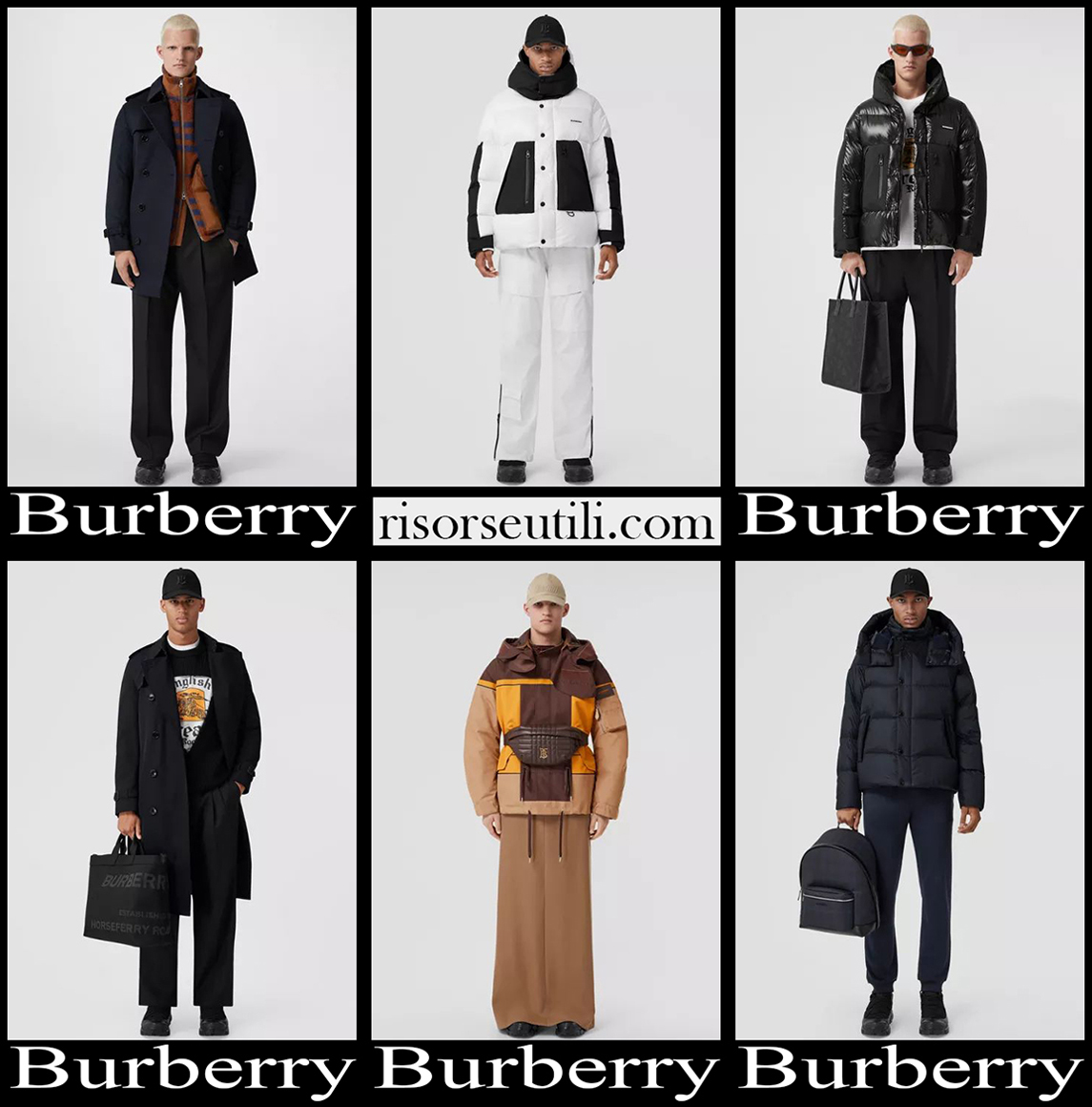 New arrivals Burberry jackets 2023 mens fashion