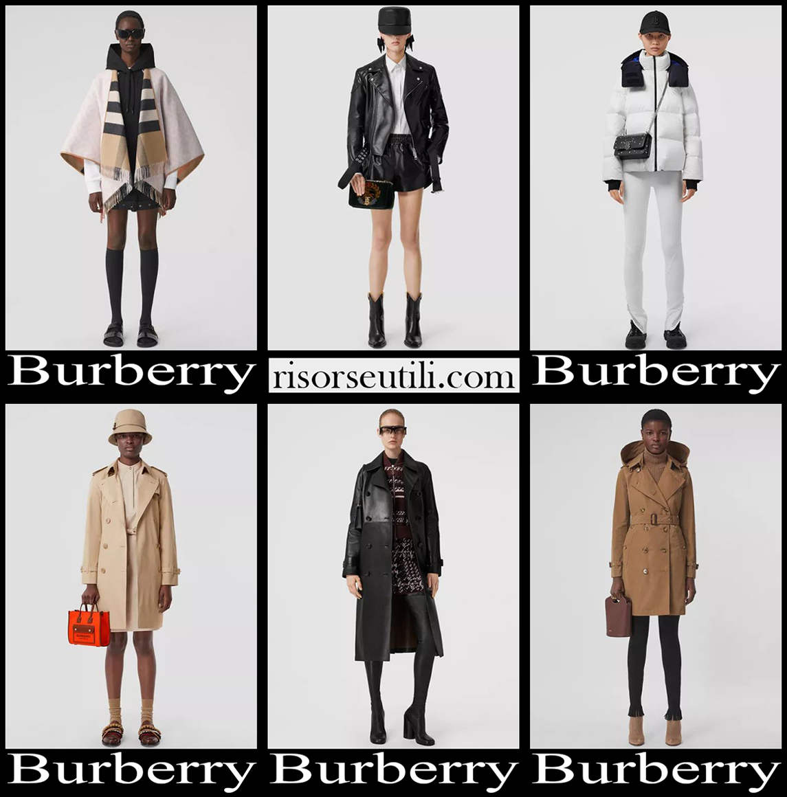 New arrivals Burberry jackets 2023 womens fashion