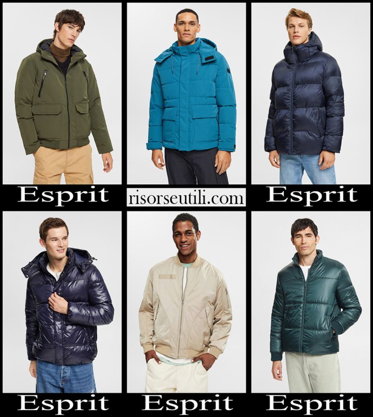 New arrivals Esprit jackets 2023 men's fashion