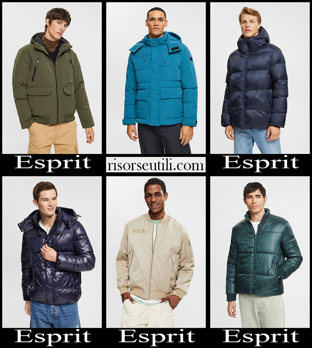 New arrivals Esprit jackets 2023 mens fashion clothing