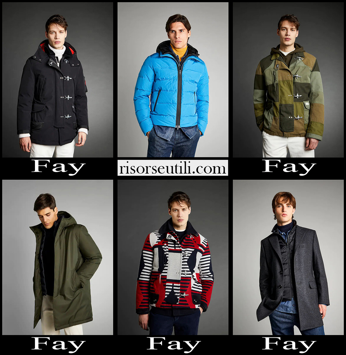 New arrivals Fay jackets 2023 mens fashion clothing