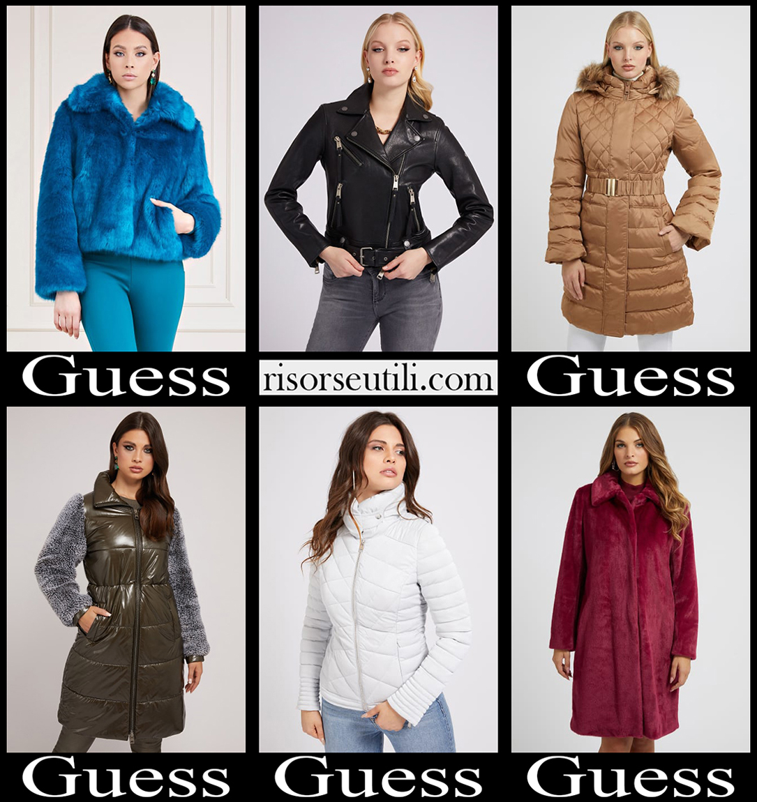 New arrivals Guess jackets 2023 womens fashion