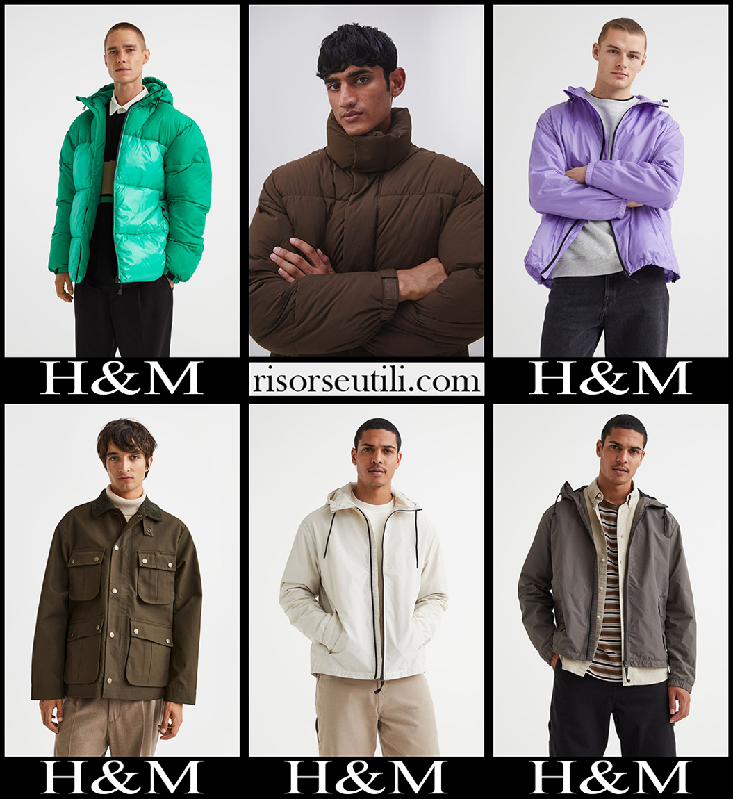 New arrivals HM jackets 2023 mens fashion clothing