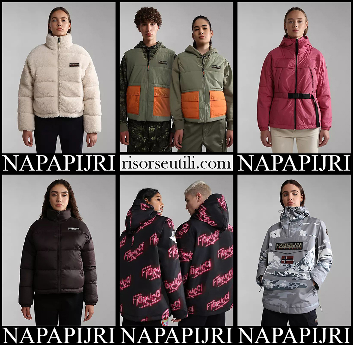 New arrivals Napapijri jackets 2023 womens fashion