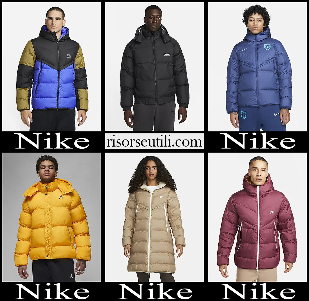 New arrivals Nike jackets 2023 mens fashion clothing