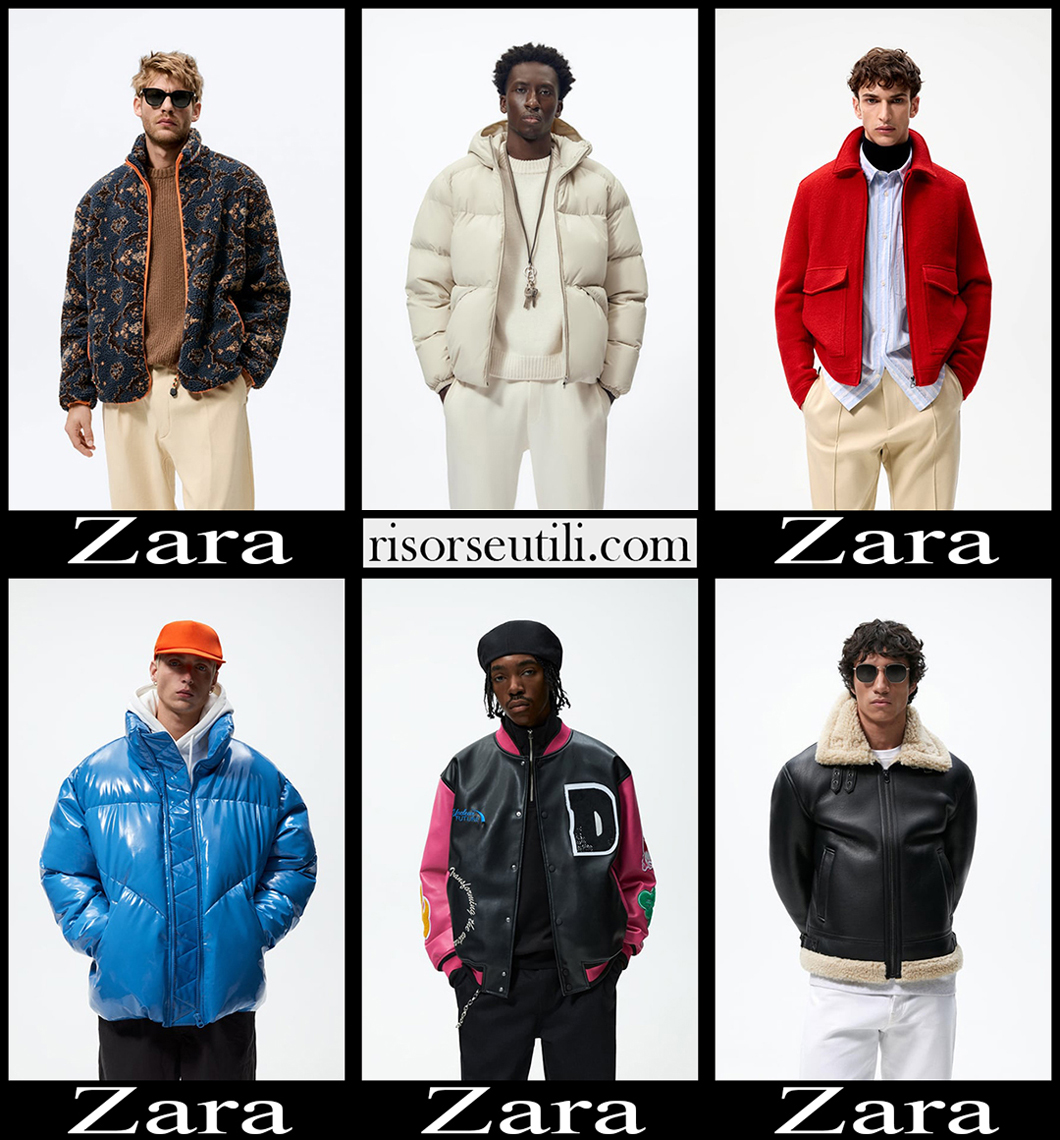 New arrivals Zara jackets 2023 mens fashion clothing