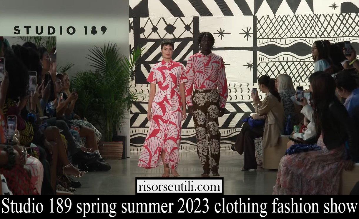 Studio 189 spring summer 2023 clothing fashion show