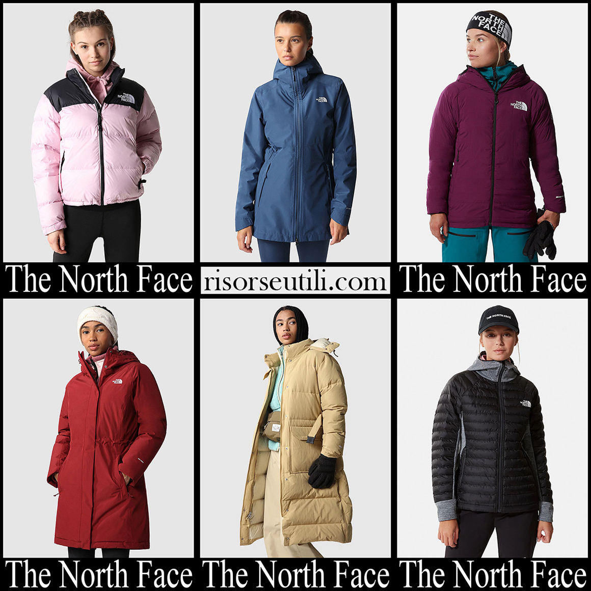 Arrivals The North Face jackets 2023 womens fashion