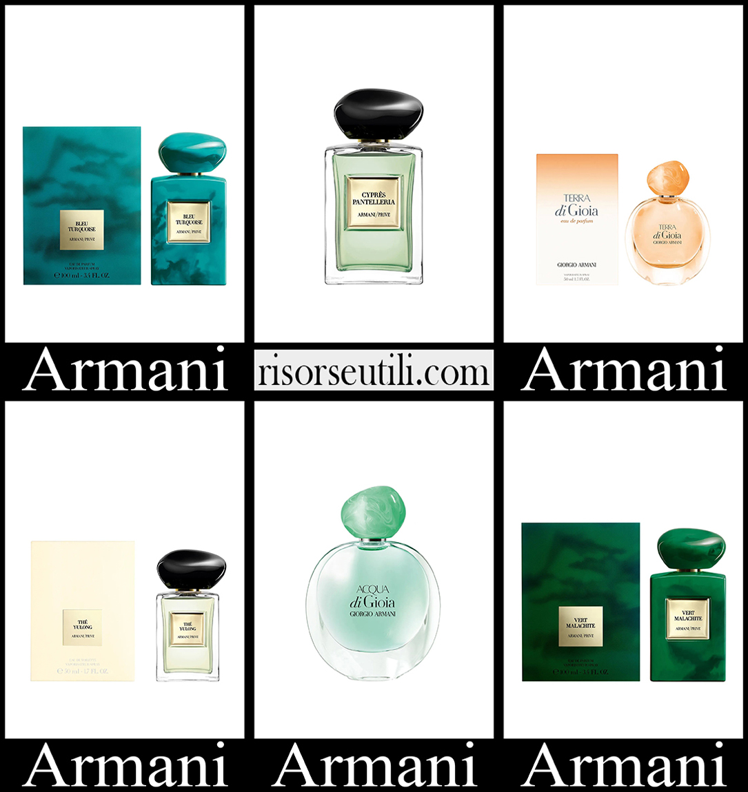 New arrivals Armani perfumes 2023 womens accessories