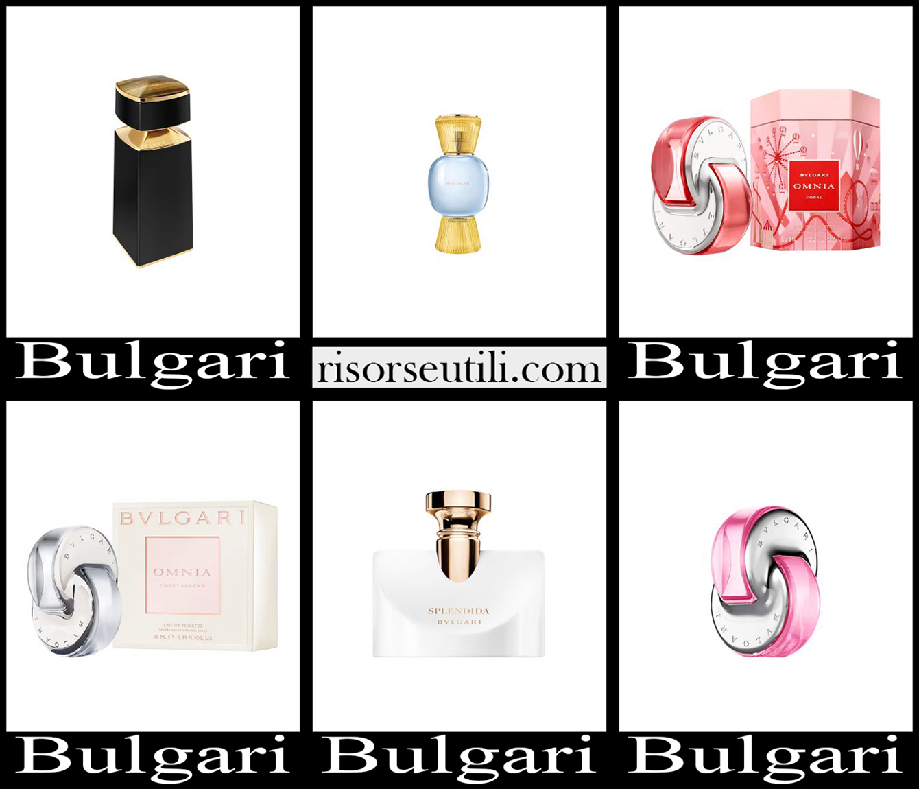 New arrivals Bulgari perfumes 2023 womens accessories