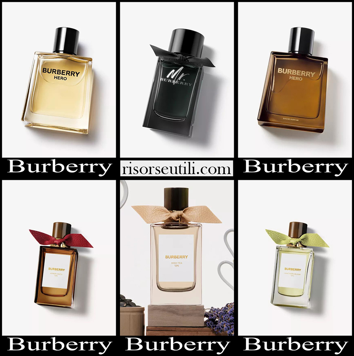 New arrivals Burberry perfumes 2023 mens accessories