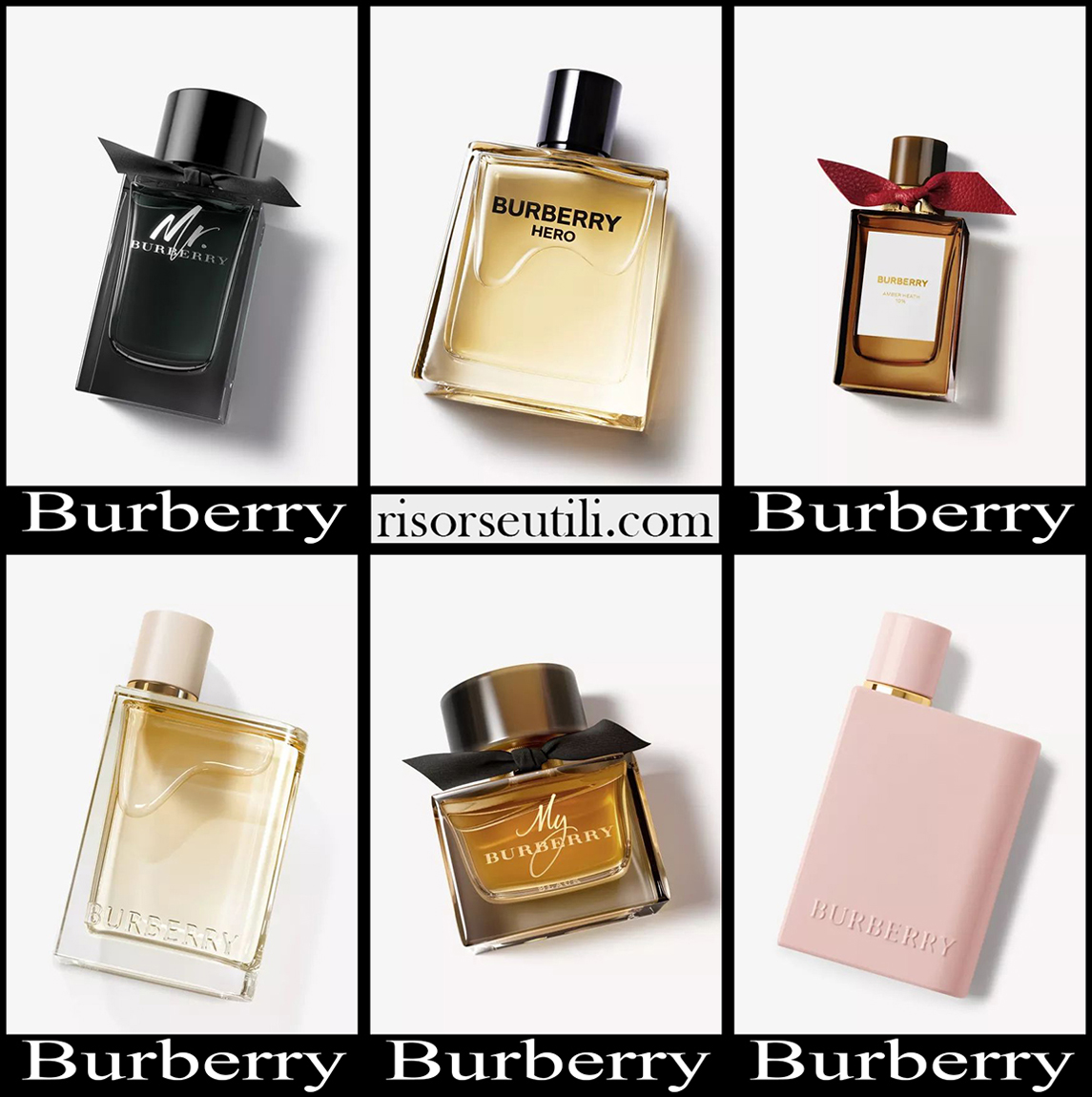 New arrivals Burberry perfumes 2023 womens accessories