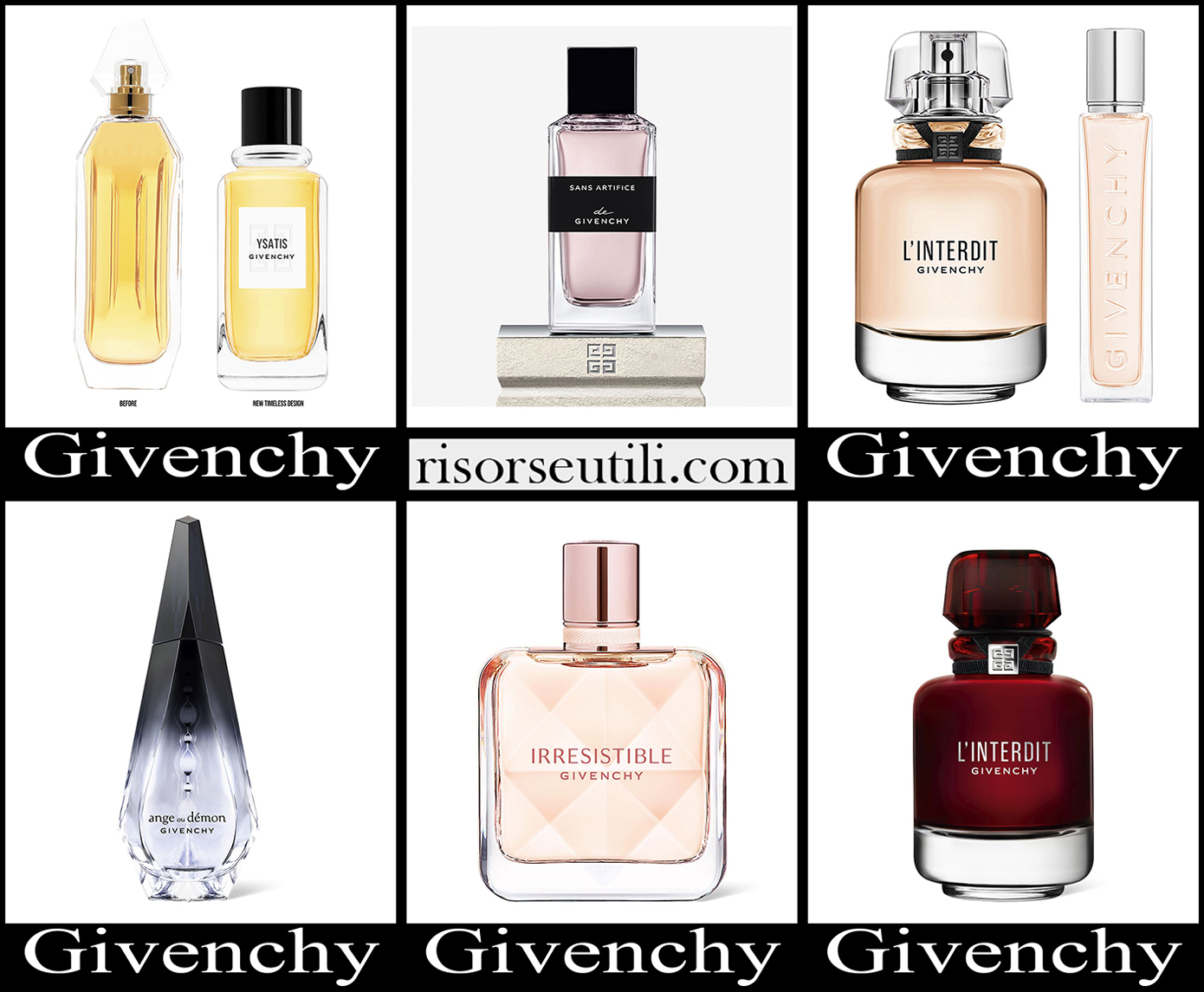New arrivals Givenchy perfumes 2023 womens accessories