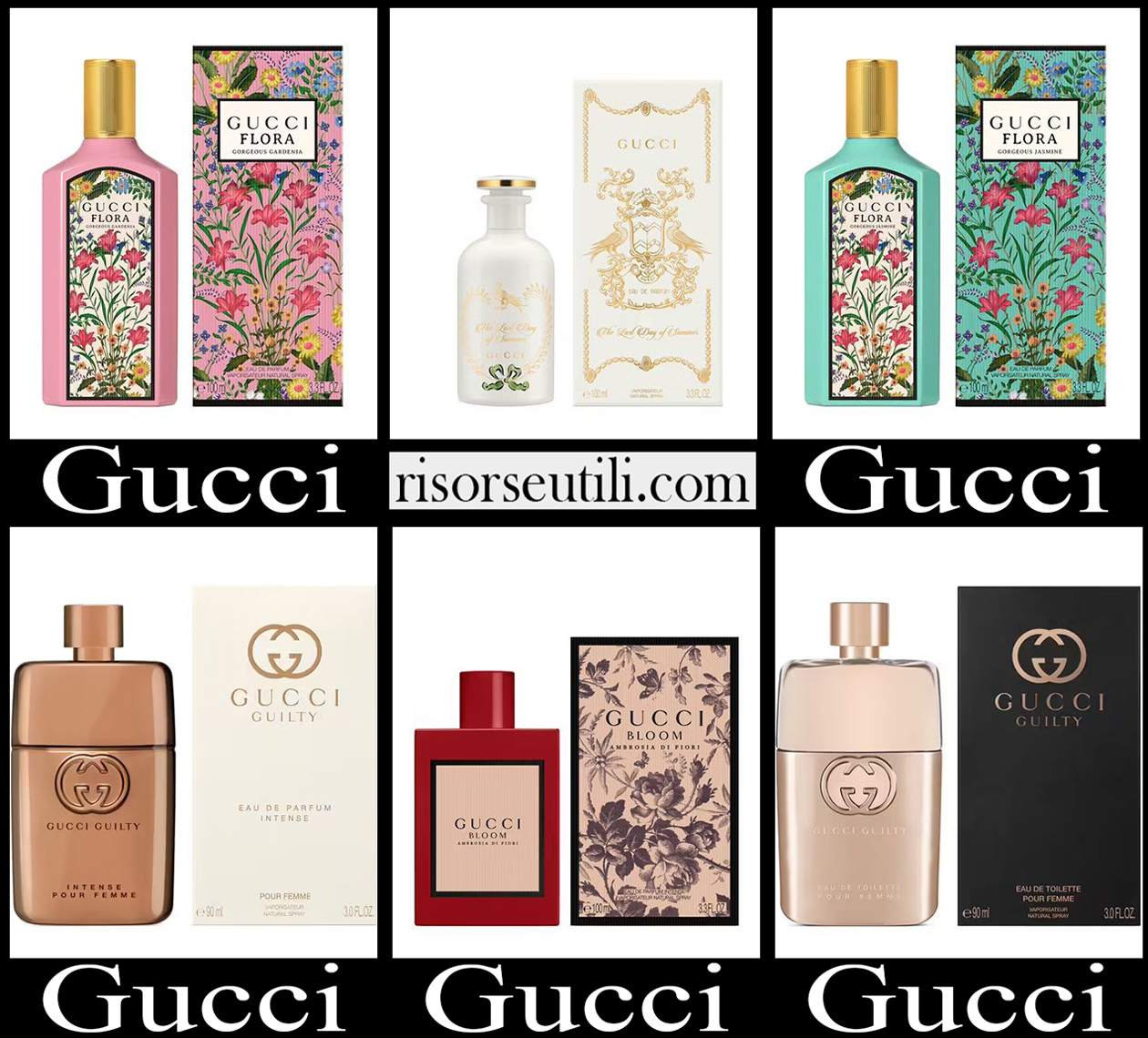 New arrivals Gucci perfumes 2023 womens accessories