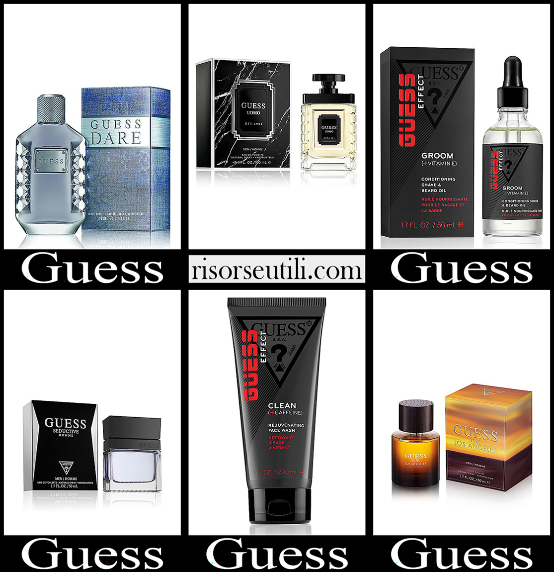 New arrivals Guess perfumes 2023 mens accessories
