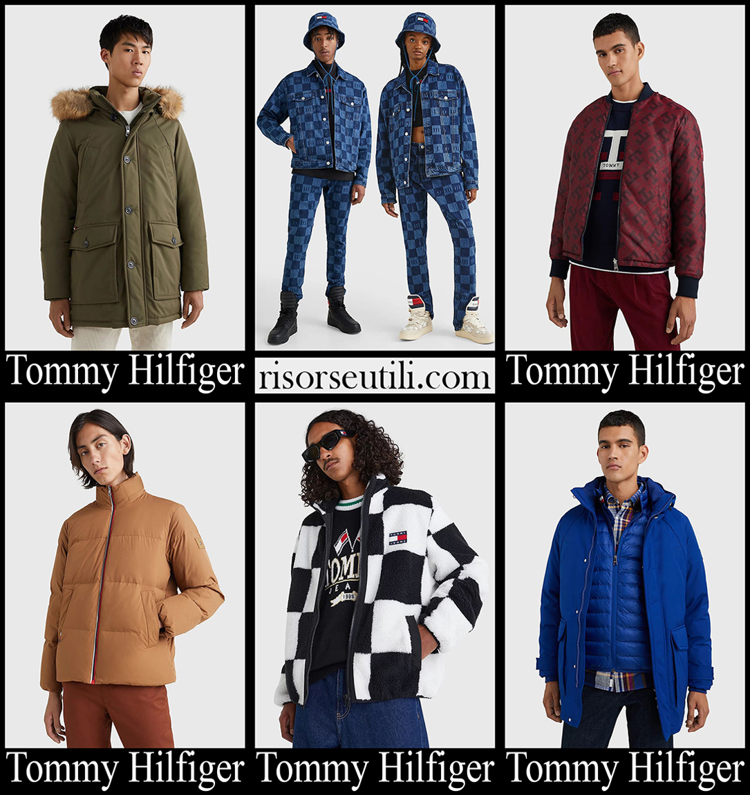 New arrivals Tommy Hilfiger jackets 2023 mens fashion