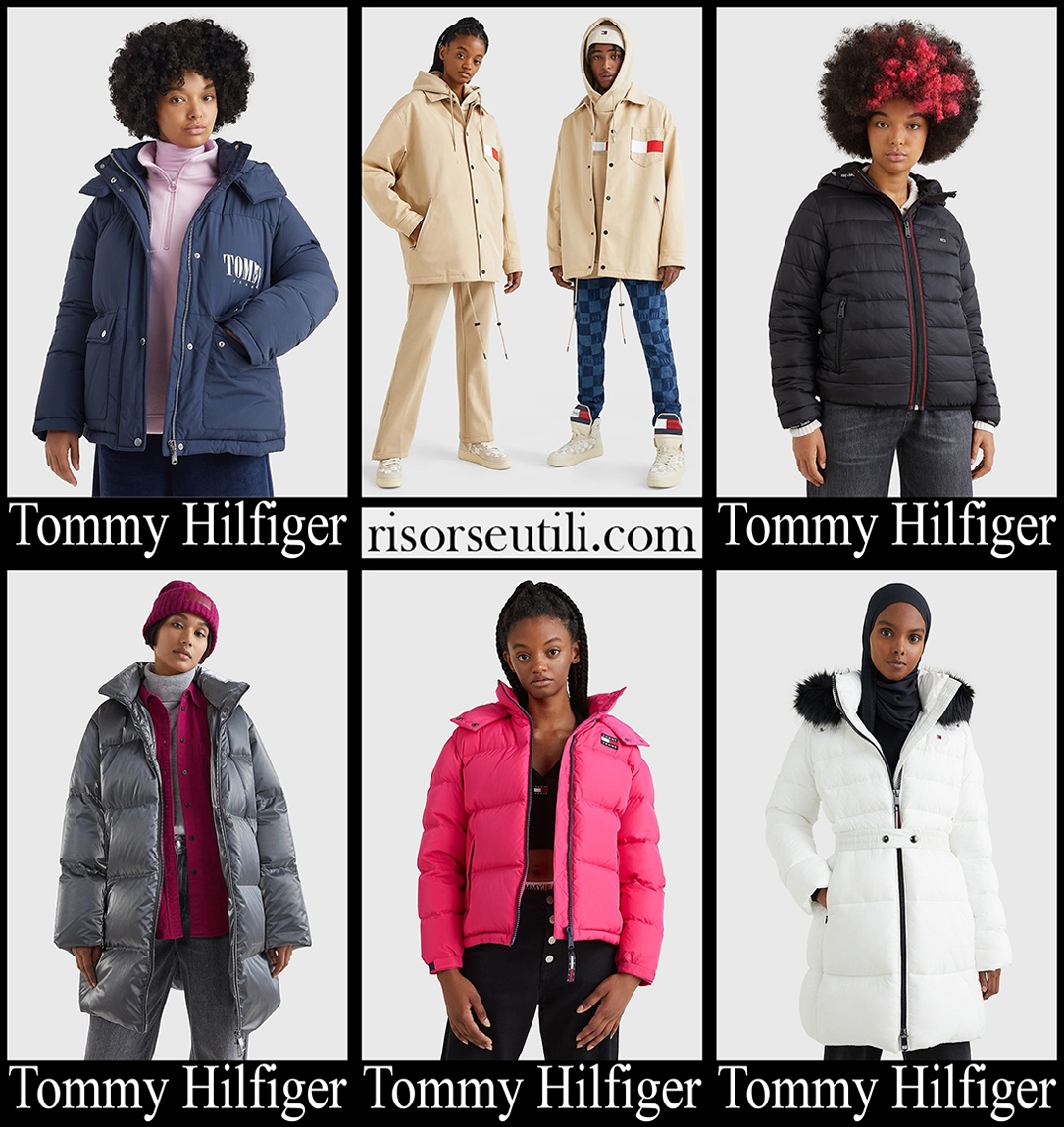 New arrivals Tommy Hilfiger jackets 2023 womens fashion