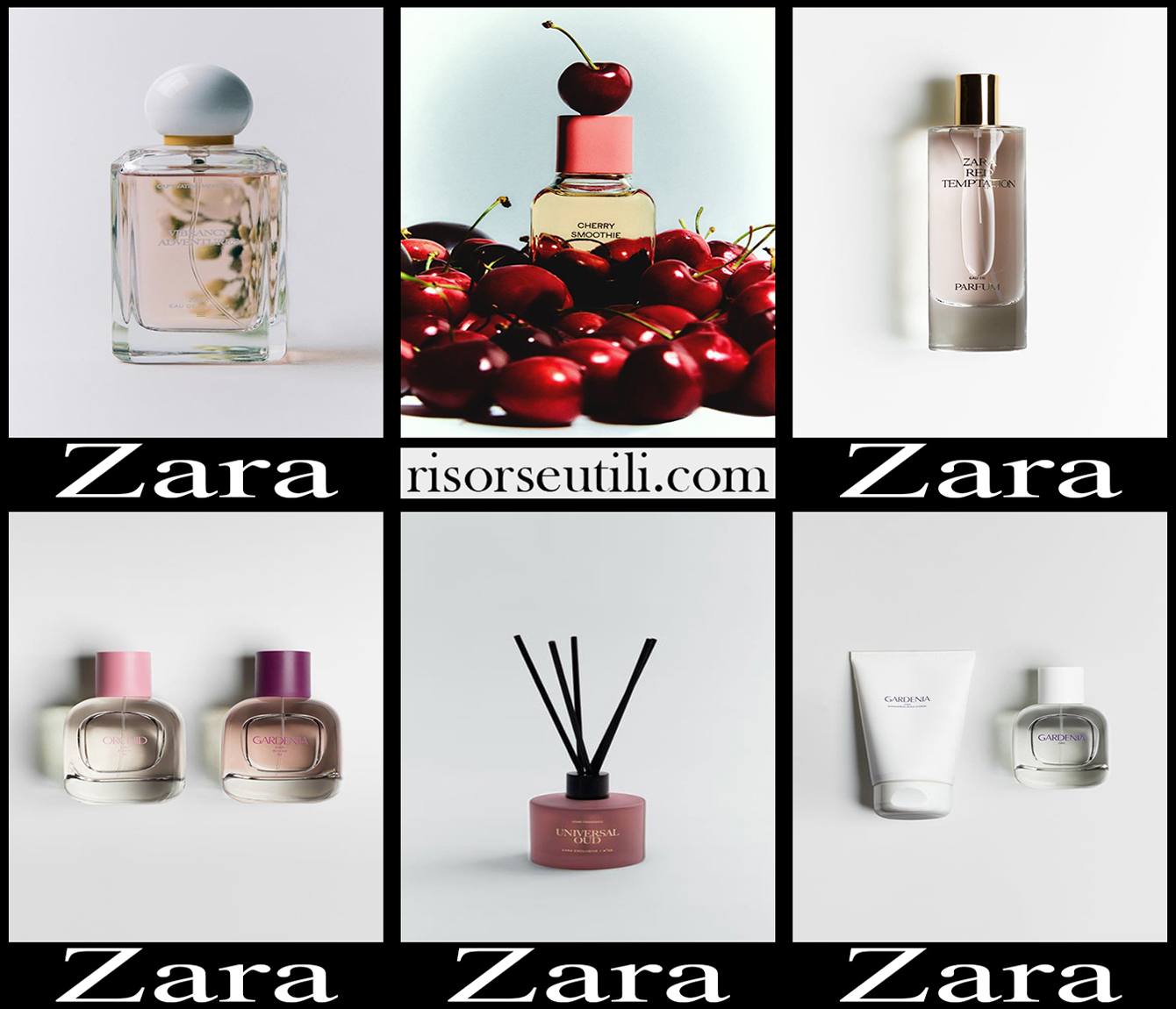 New arrivals Zara perfumes 2023 womens accessories