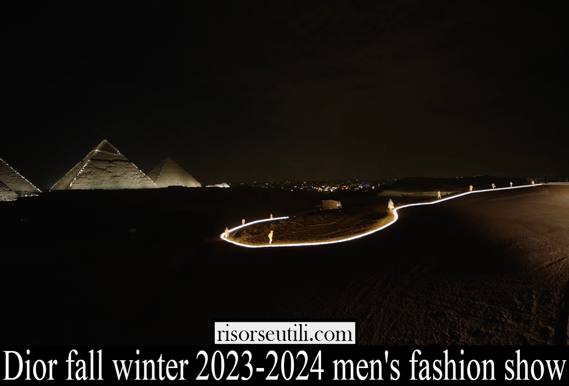 Dior fall winter 2023 2024 mens fashion show